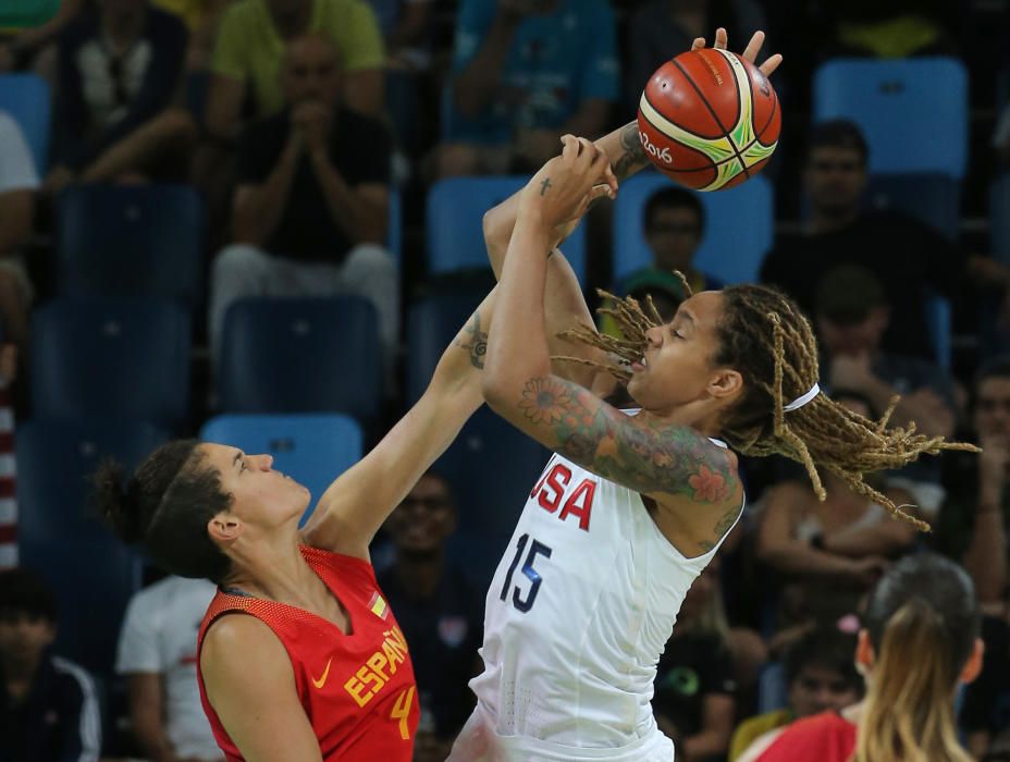 Las mejores imágenes de la final de baloncesto femenino de Río 2016.