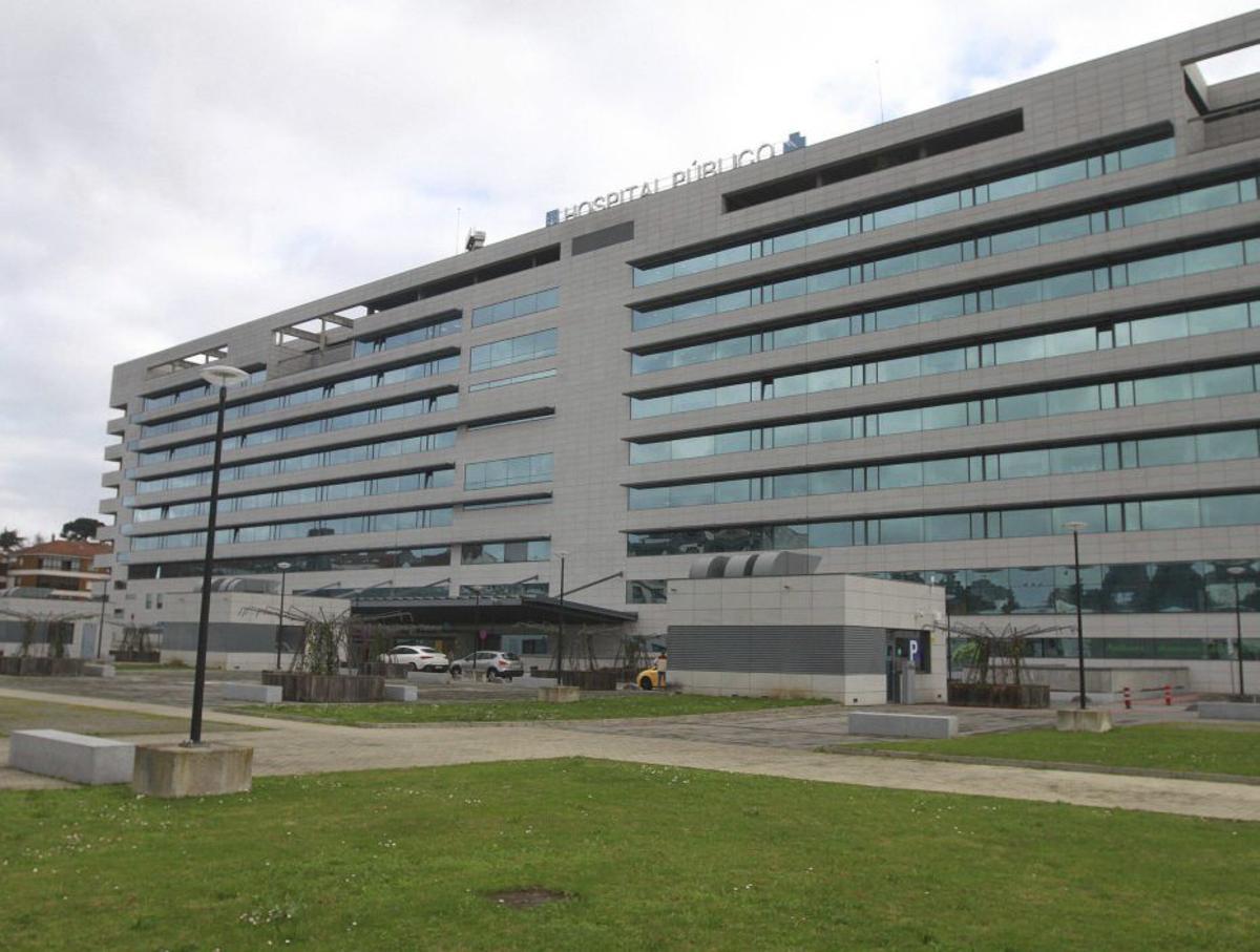 Vista del nuevo edificio hospitalario del CHUO. | IÑAKI OSORIO
