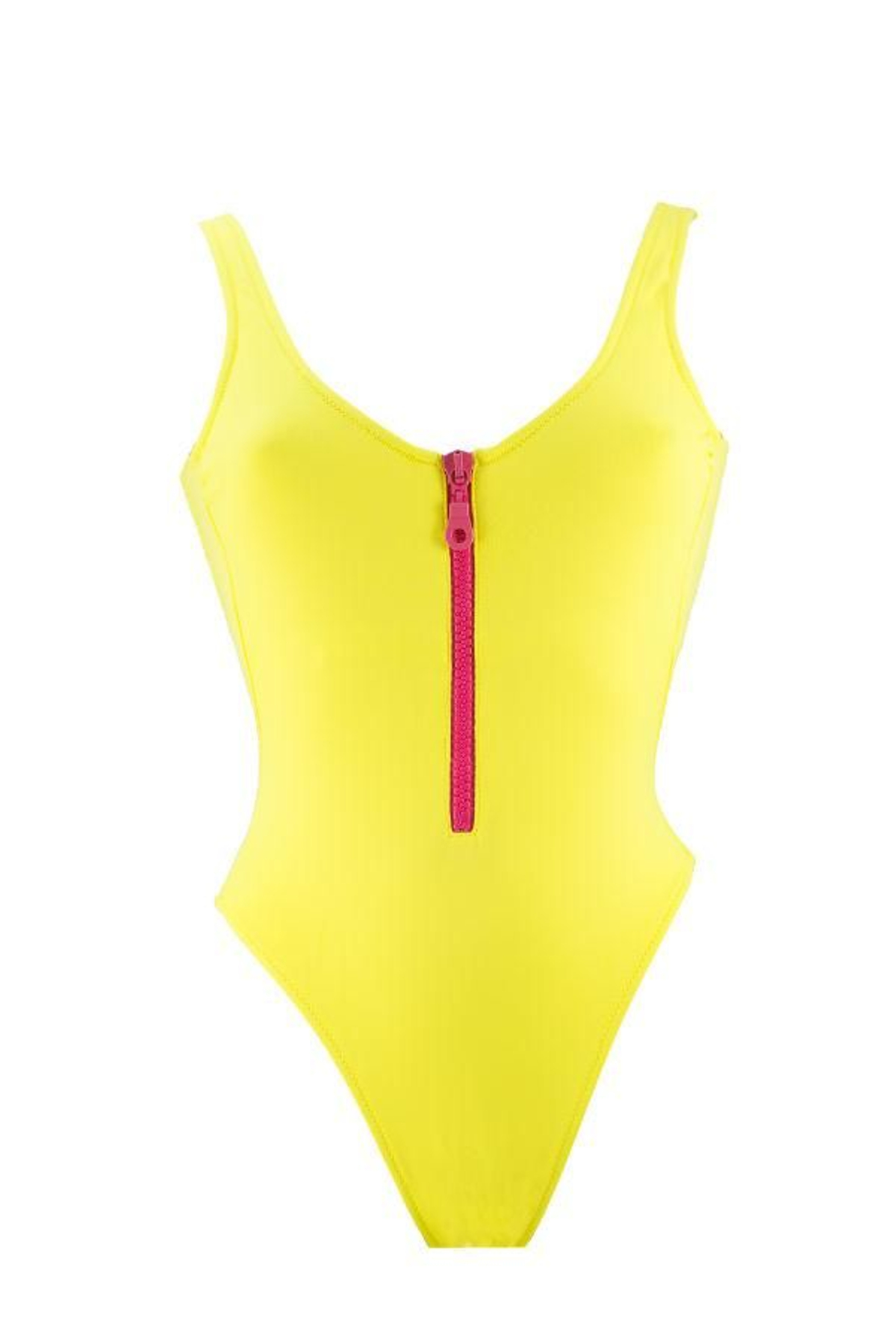 Prendas y complementos en amarillo:  bañador de Aqüe Apparel