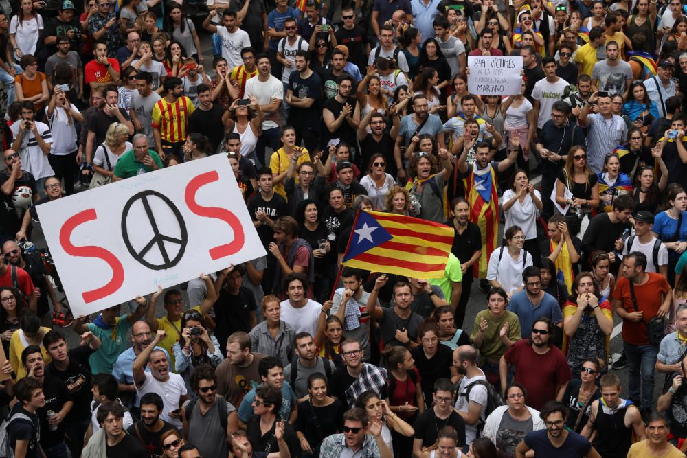 Huelga general en Cataluña.