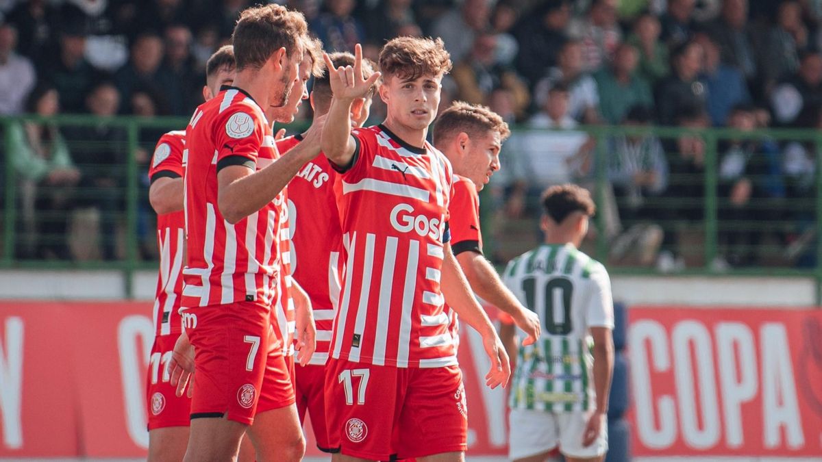 El Girona pateix fins a la pròrroga per continuar viu a la Copa