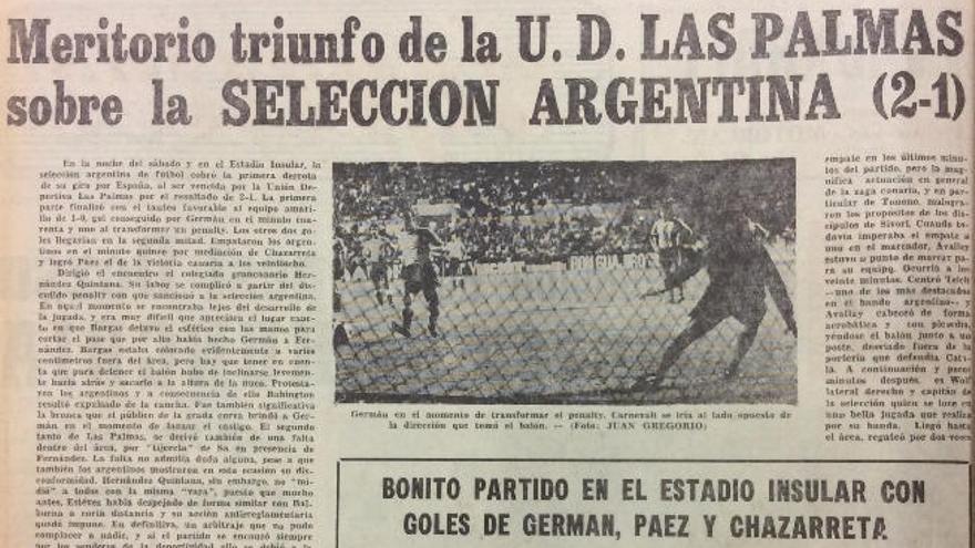 La noche que la UD tumbó a Argentina