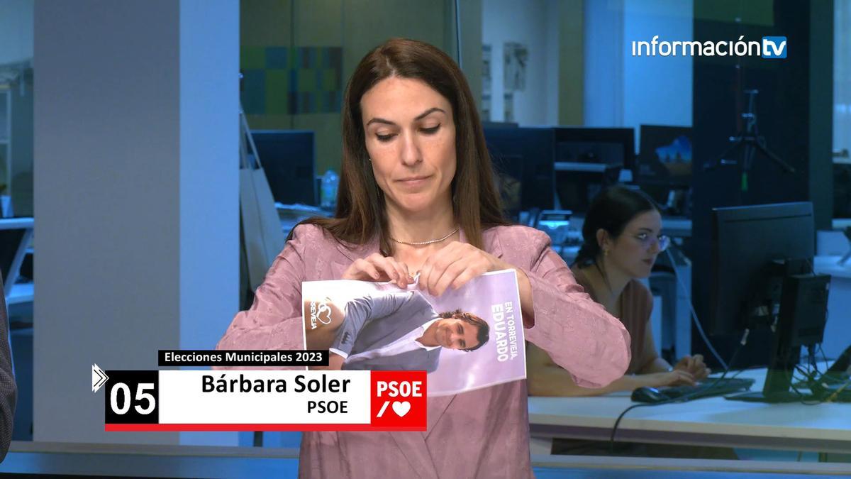 Bárbara Soler rasga el programa electoral del PP en el debate de INFORMACIÓN