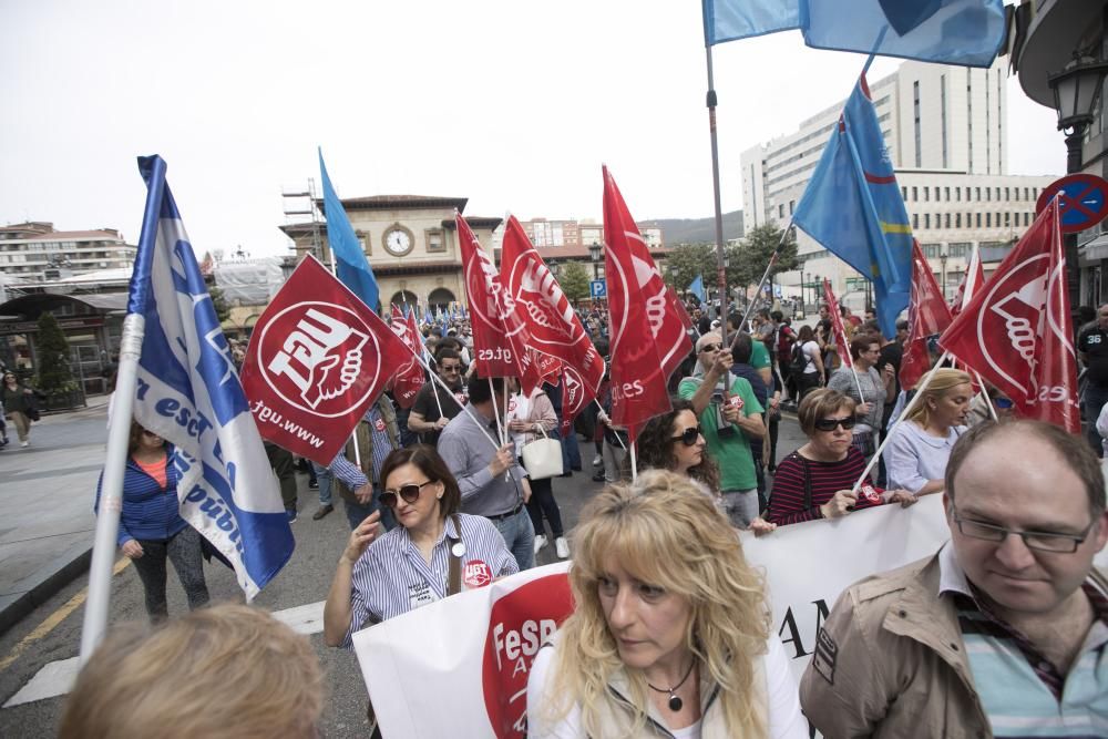 La manifestación, en imágenes