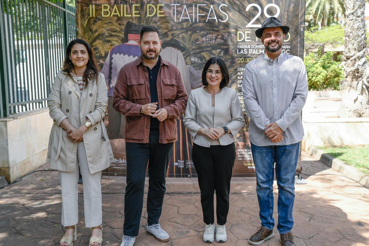Presentación del baile de taifas del parque Don Benito.