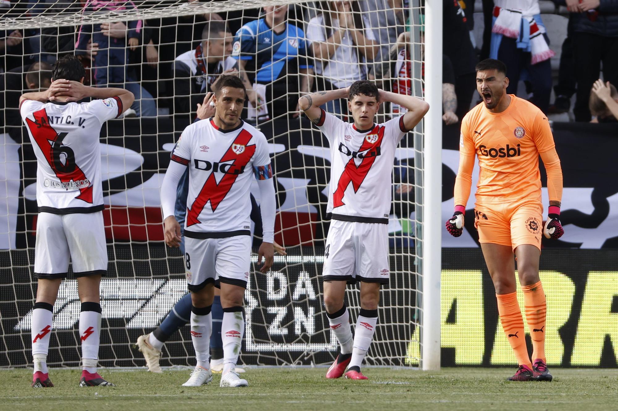 Totes les imatges del partit del Rayo - Girona