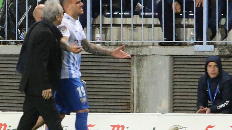 El Málaga retomará la renovación de Camacho y no recibió ofertas formales por Sandro