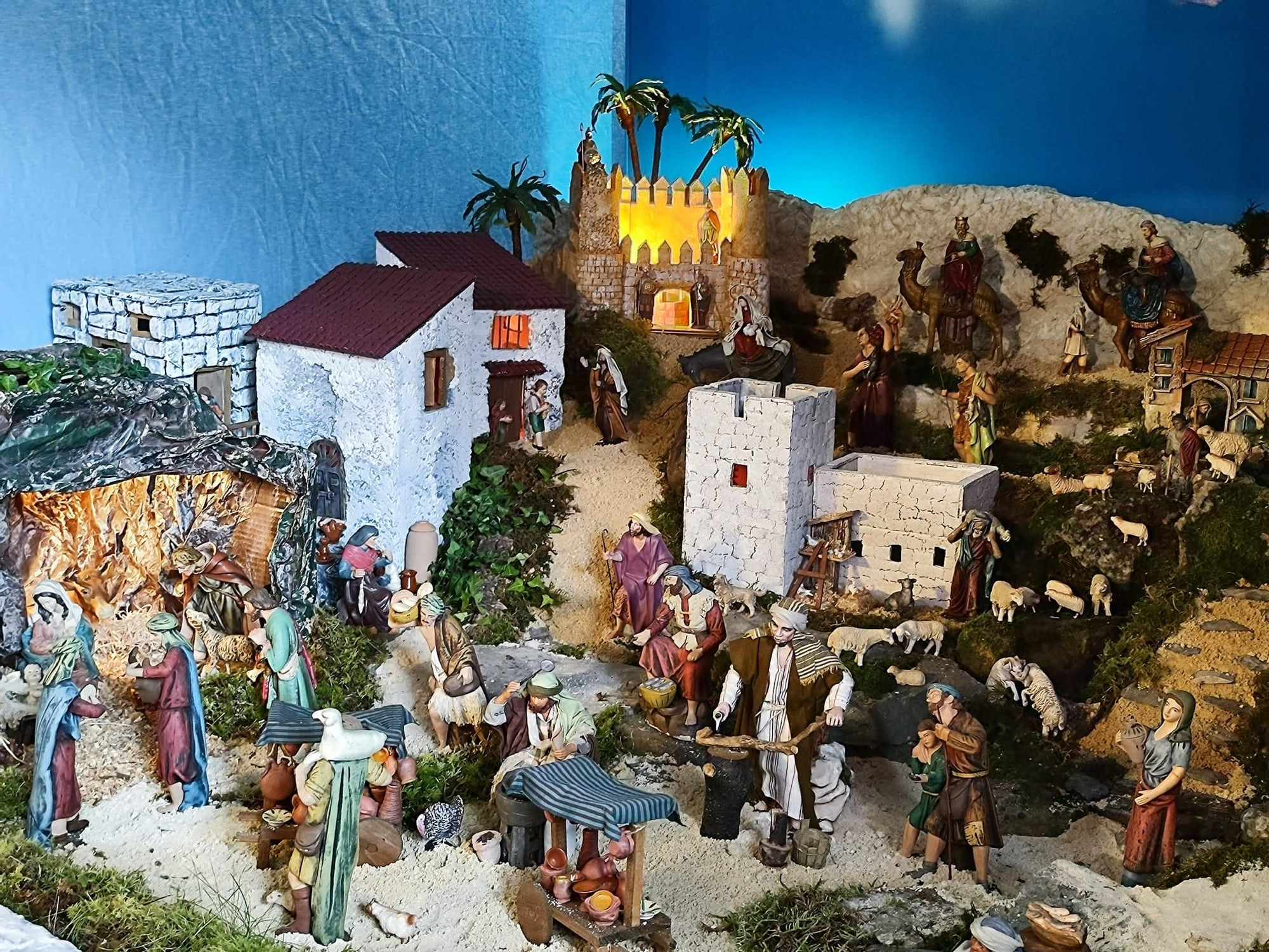 Belenes más accesibles y sostenibles en la ruta estrella de la Navidad maliaya