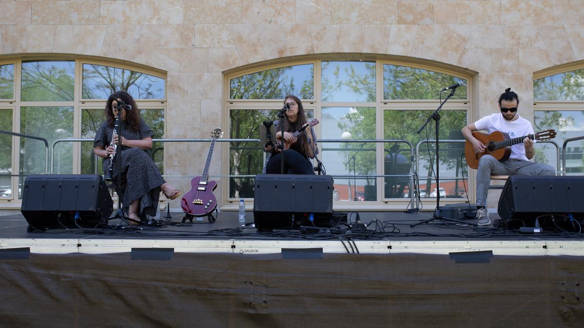 Música en directo con Huckleberry en el Campus Viriato de Zamora.