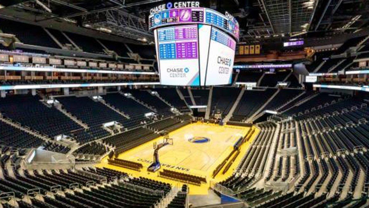 El Chase Center vivirá su primer partido sin público de los Warriors