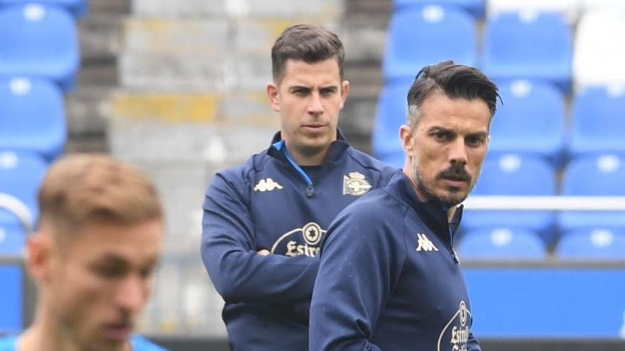 Rubén de la Barrera, en un entrenamiento. |  // CARLOS PARDELLAS