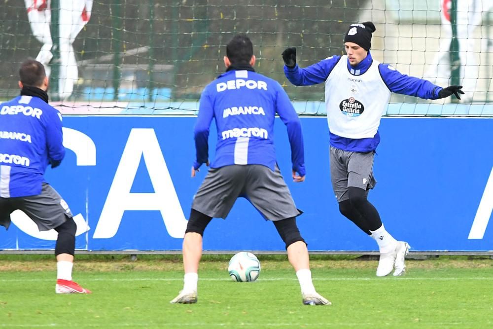 El Dépor ya prepara el partido contra Las Palmas