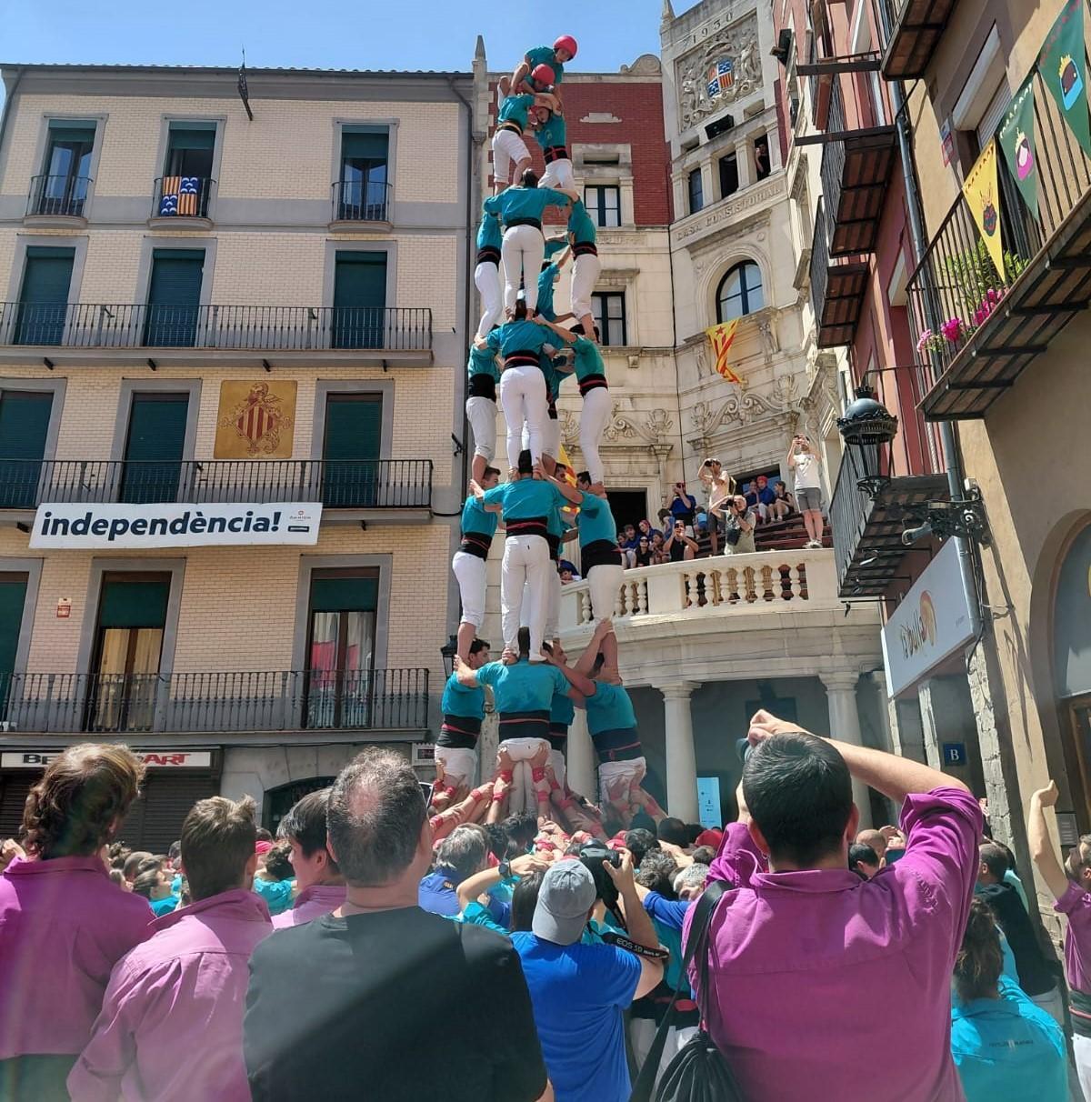Els Castellers de Vilafranca.