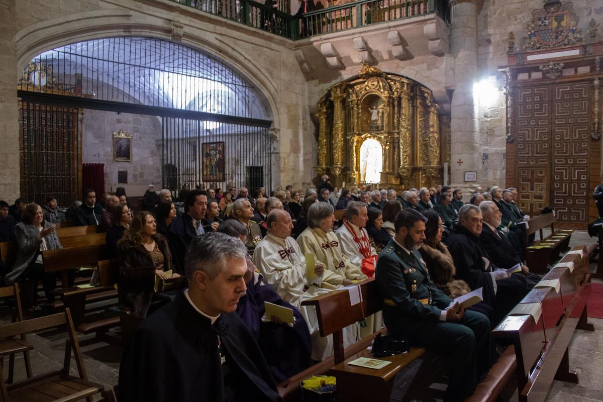 Aspecto de la iglesia de San Ildefonso durante el Capítulo de los Cubicularios