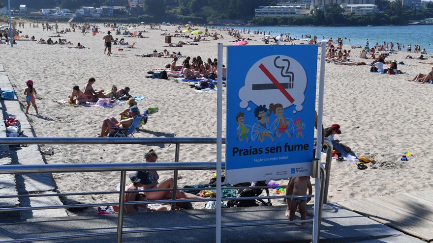 Santa Cristina, &#039;Praia sen fume&#039;