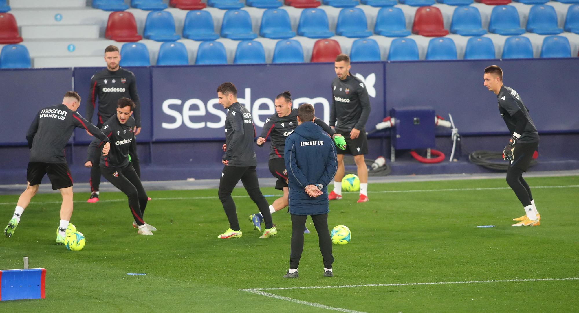 Así ha sido el entrenamiento del Levante UD de hoy