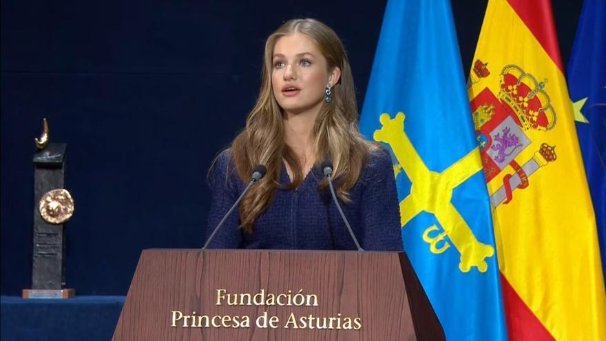 Discurso de su Alteza Real la Princesa de Asturias