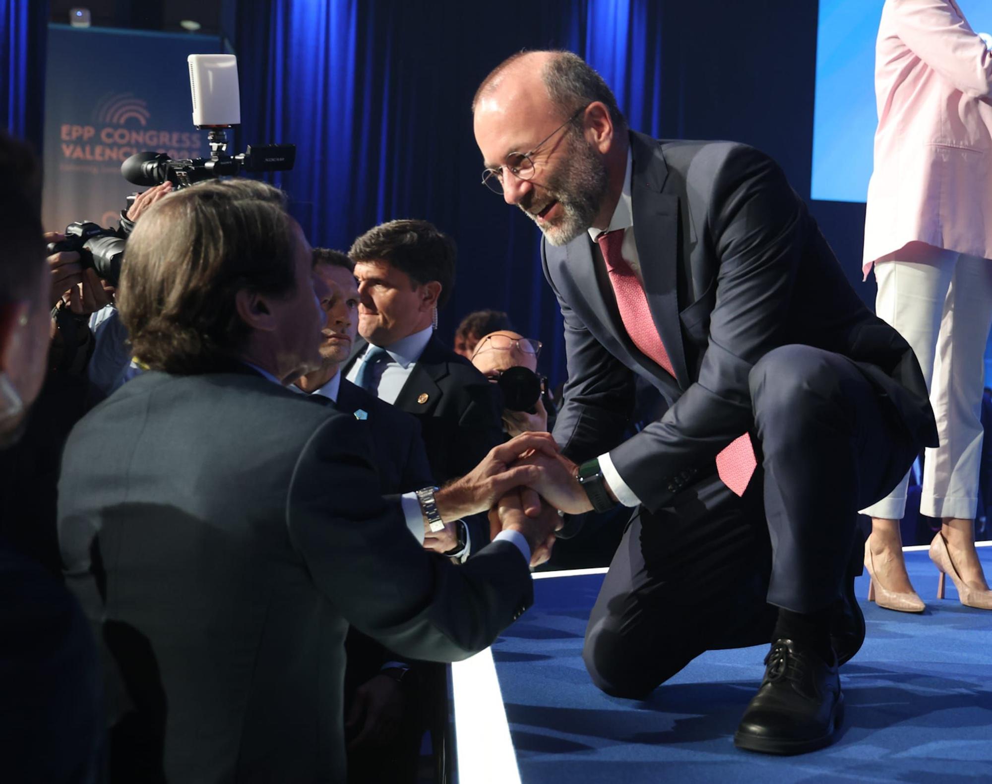 Todas las fotos de la segunda jornada del congreso del PP europeo en València