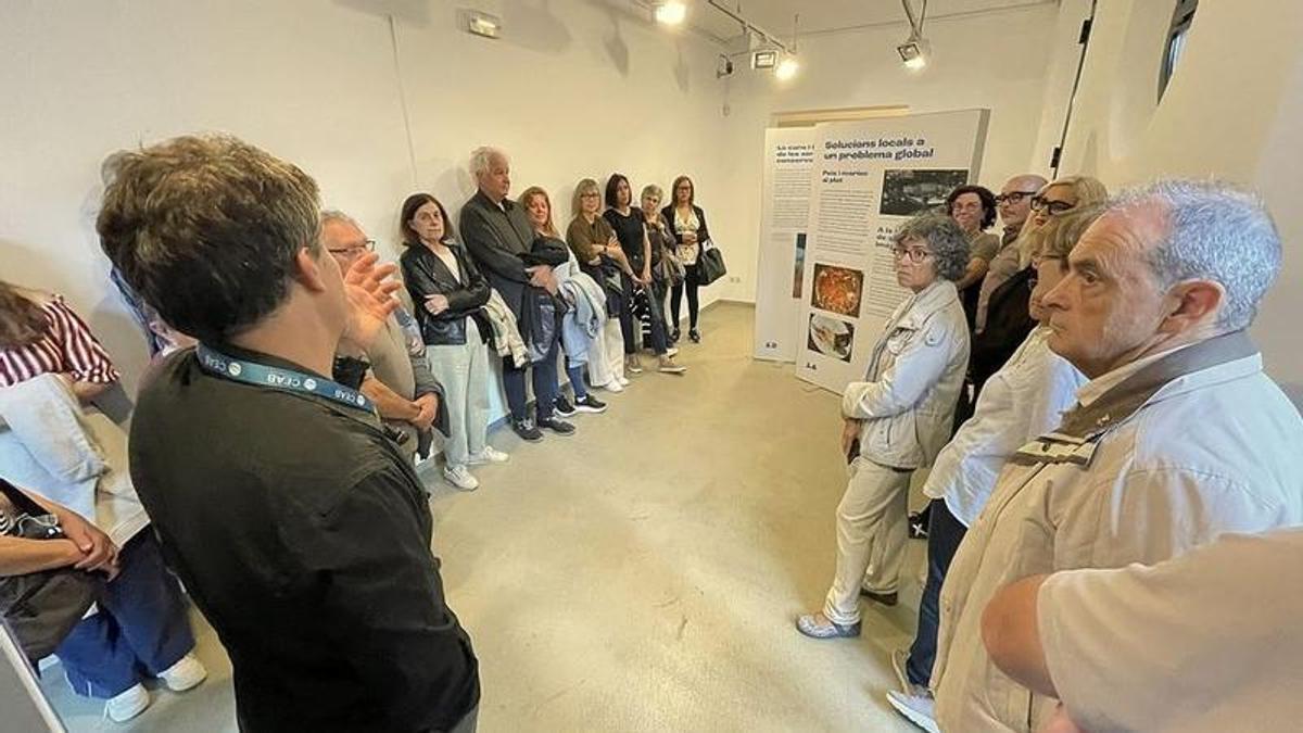 Inauguració de l'exposició sobre les espècies invasores.