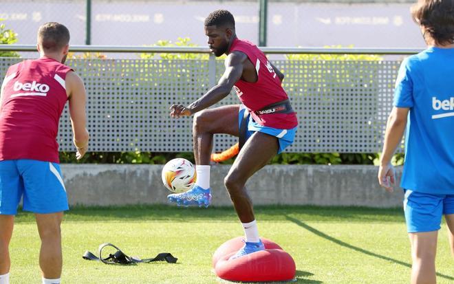 Las imágenes del primer entreno de Memphis