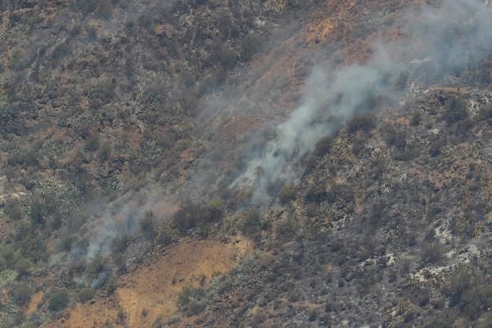 Incendio en Tejeda, Gran Canaria