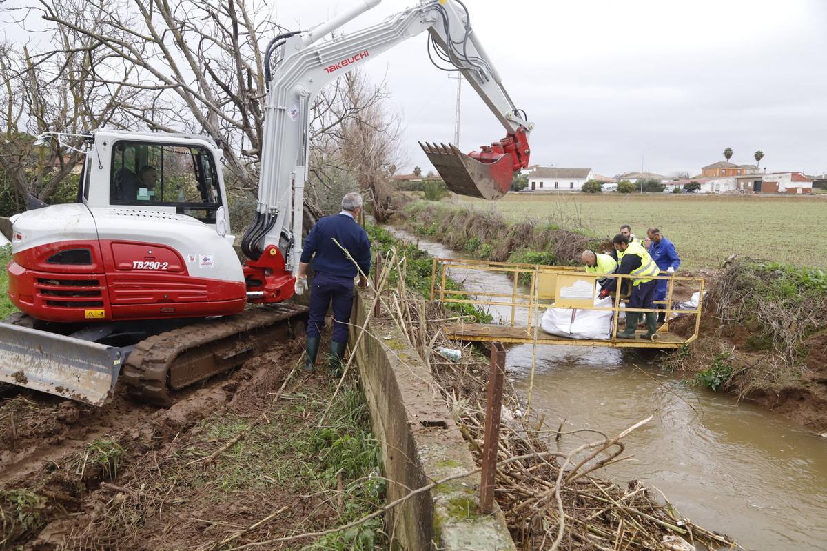 El día después de la inundación en Majaneque
