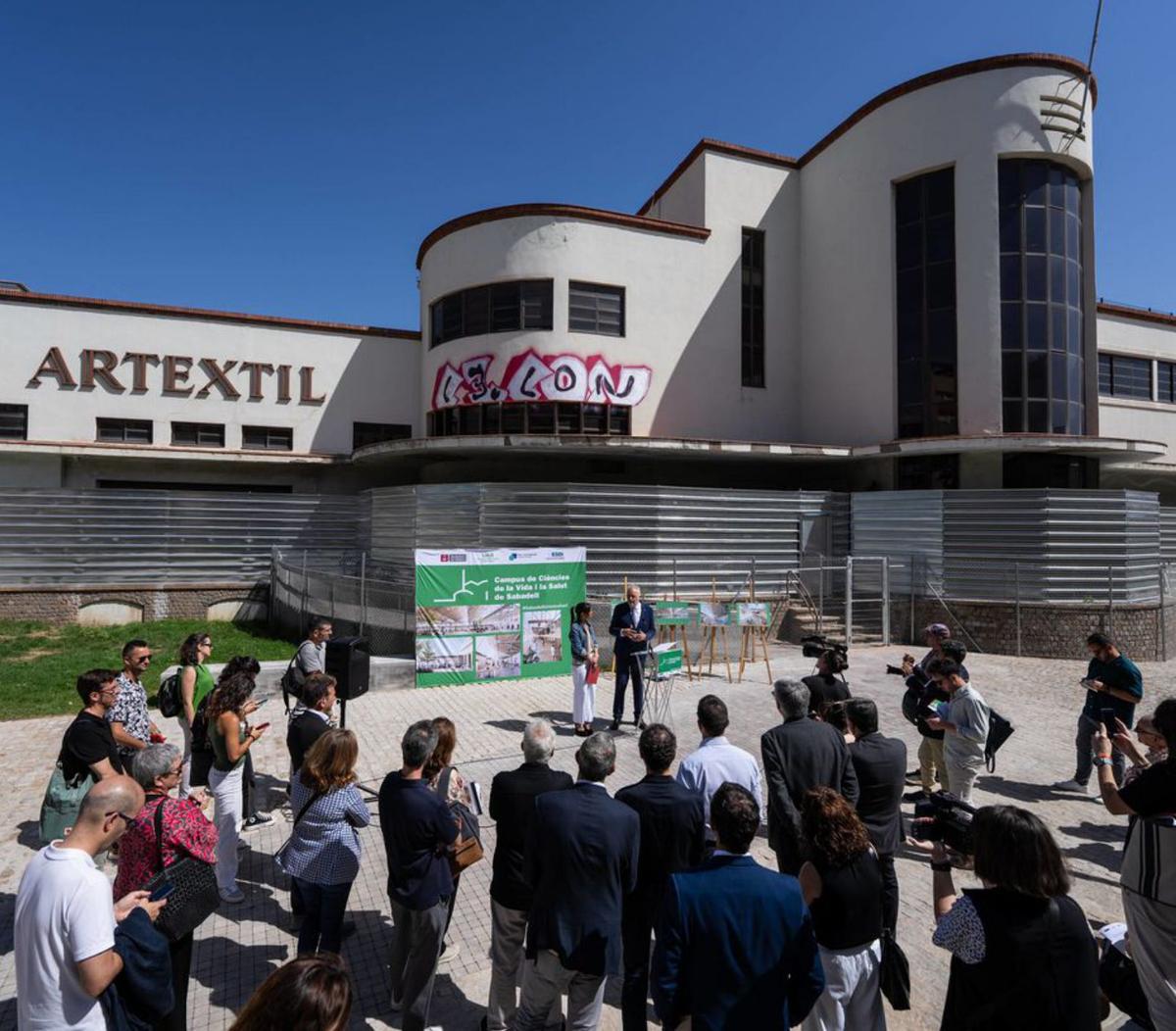 L’antiga Artèxtil de Sabadell allotjarà Infermeria de la UAB