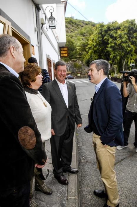 VISITA DE FERNANDO CLAVIJO A TEJEDA