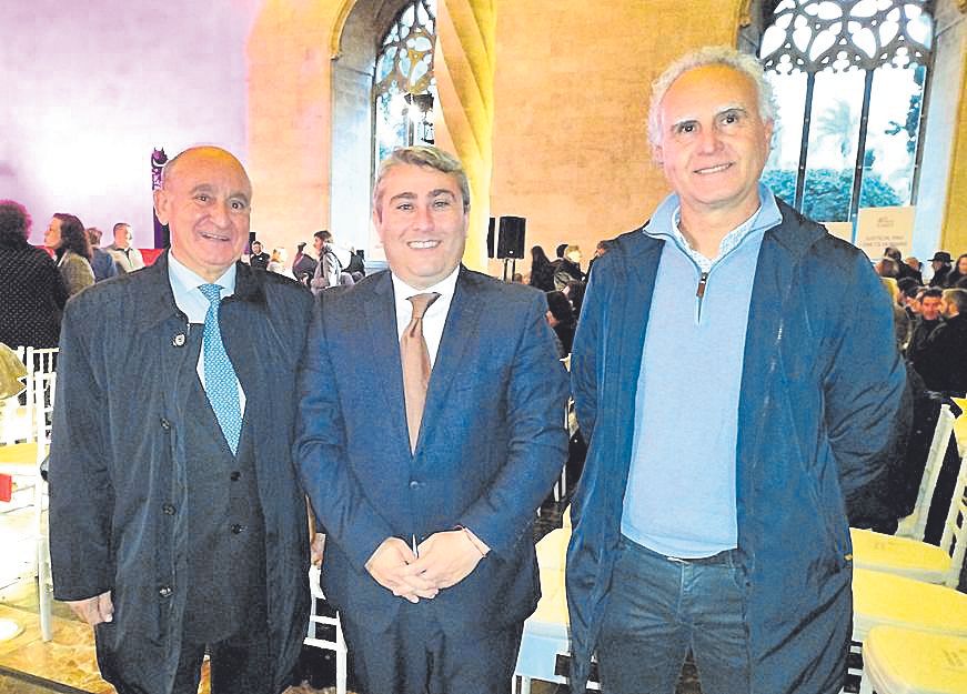 Francisco Martorell, Virgilio Moreno y Joan Seguí.