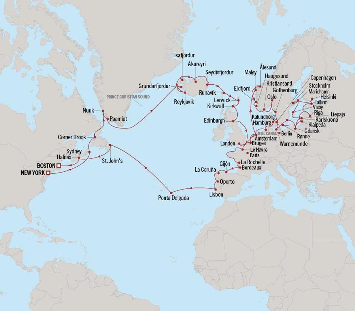 La naviera Oceania Cruises presentó en Madrid sus próximos itinerarios de larga duración, entre ellos las Vueltas al Mundo de 180 días y grandes viajes por Europa y América.