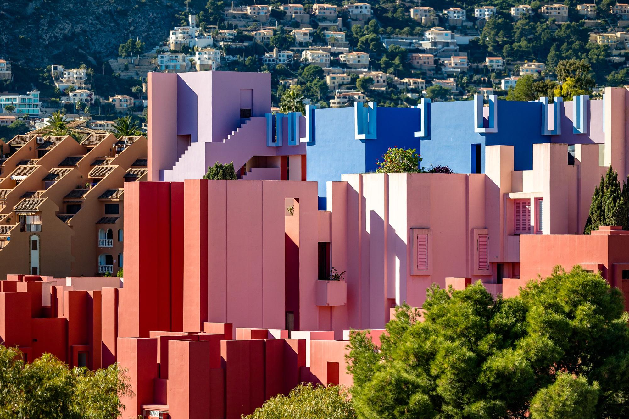 Edificios arquitecto Bofill en Calpe