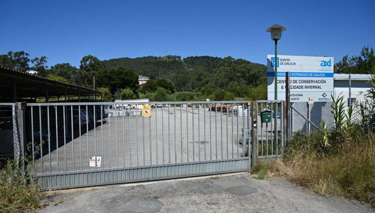 Acceso a las instalaciones de la Xunta. |  Rafa Vázquez
