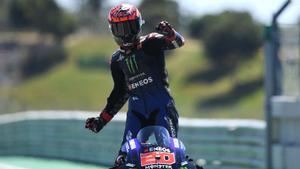 Quartararo gana el GP de Portugal de MotoGP y se coloca líder del mundial 