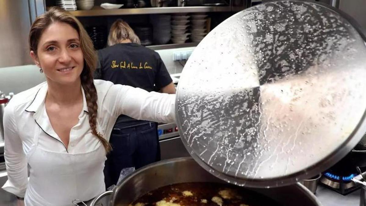 Lucía Freitas, en la imagen, será nombrada, junto a Marta Villaverde, Embaixadora dos Peixes e Mariscos de Laxe.