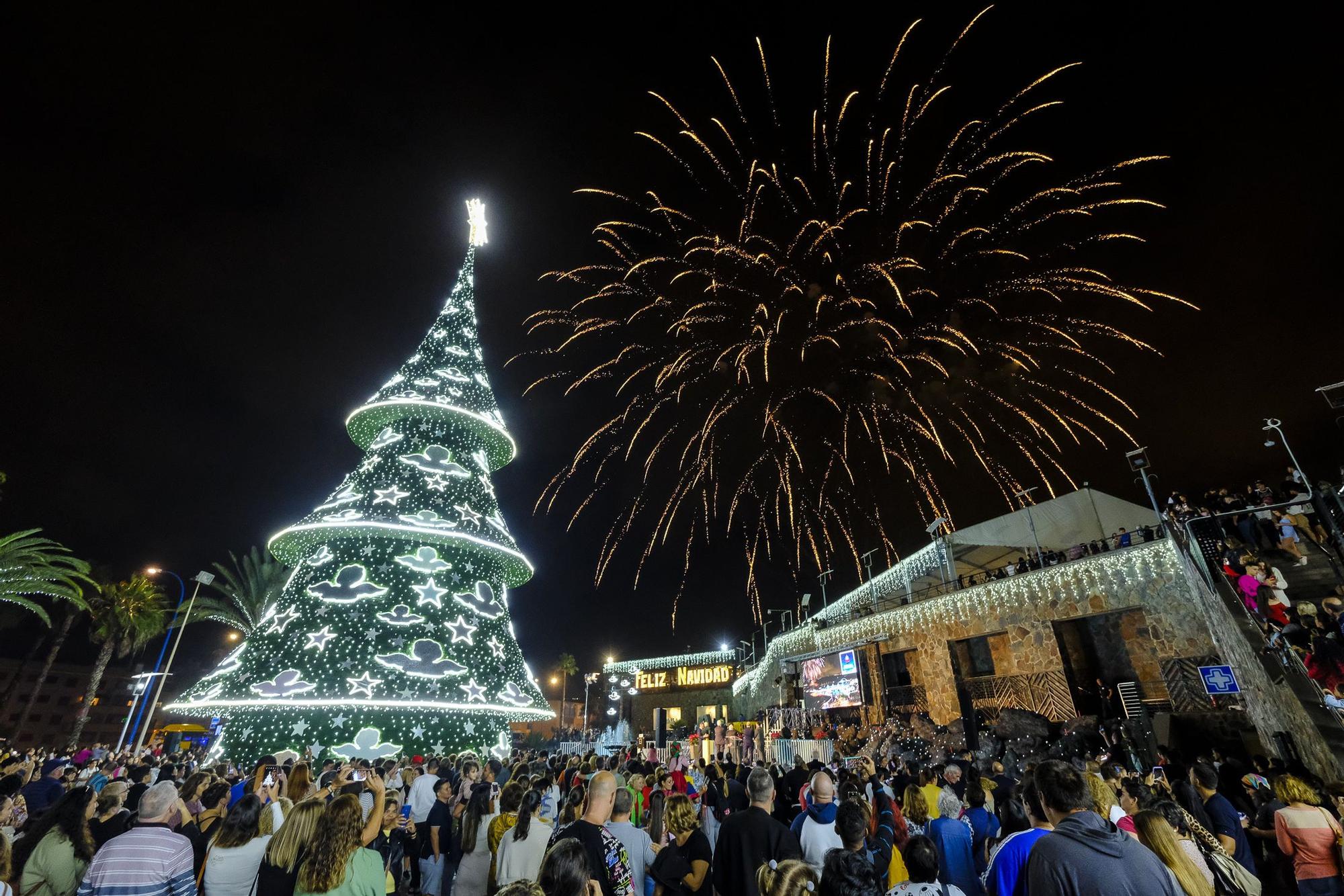 Encendido de navidad de Las Arenas y/o Alisios