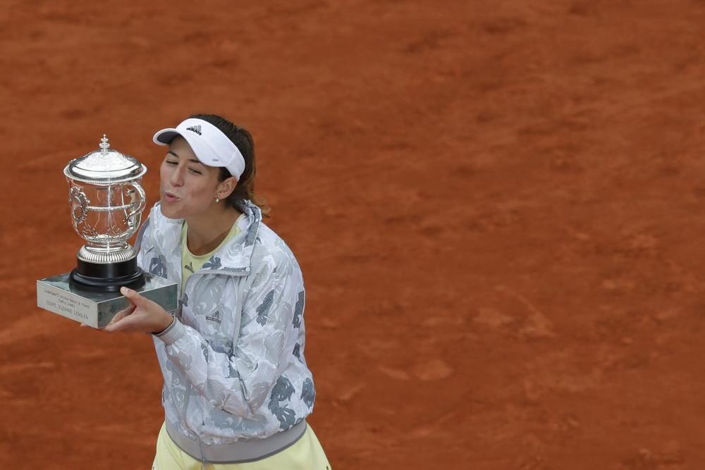 Garbiñe Muguruza conquista Roland Garros