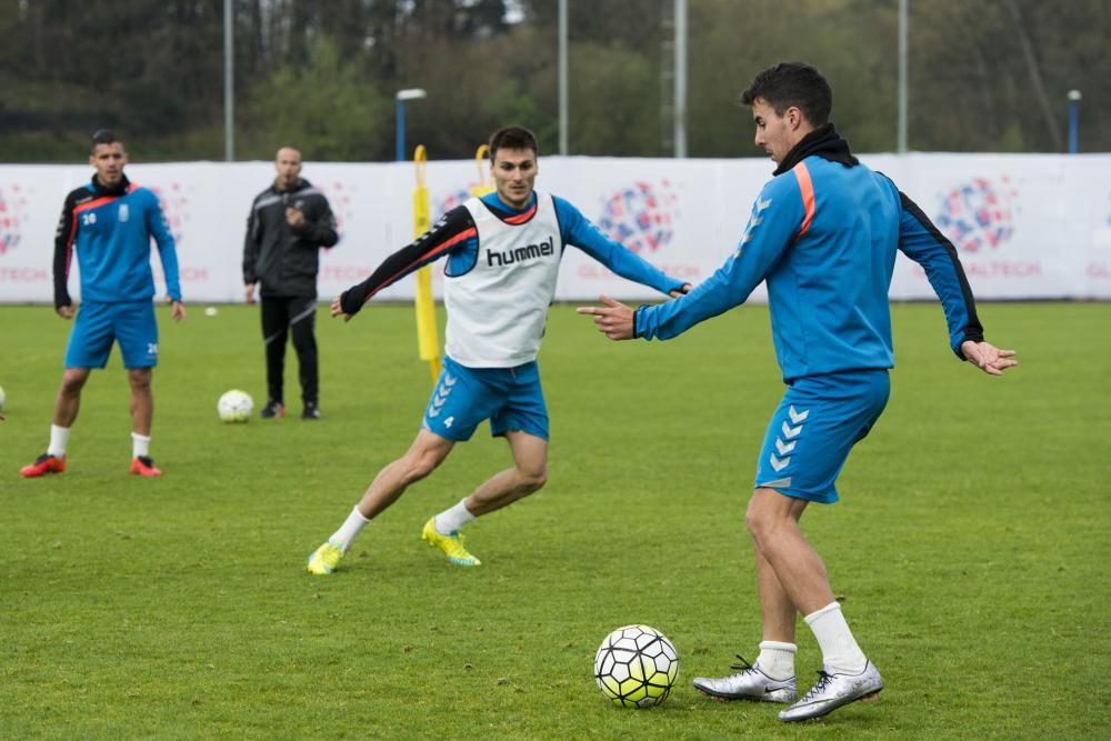 Entrenamiento del Real Oviedo