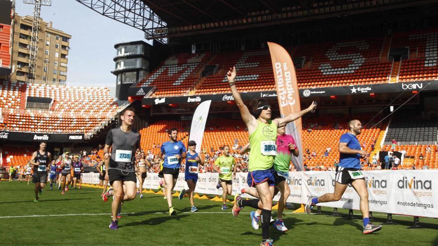 Mestalla acogerá la meta.