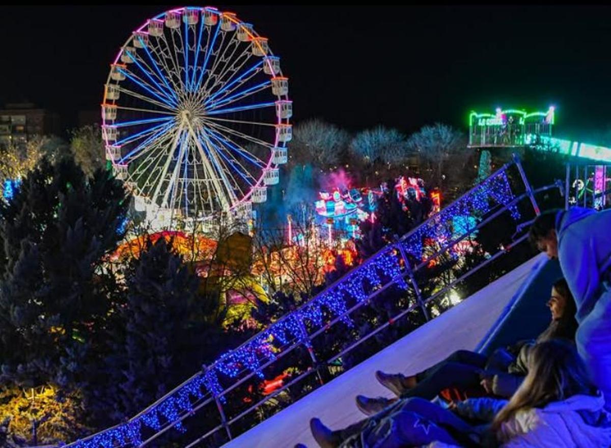 Madrid se desliza sobre hielo: Navipark Móstoles estrena pista cubierta y Rolling disco en su Navidad más ambiciosa.