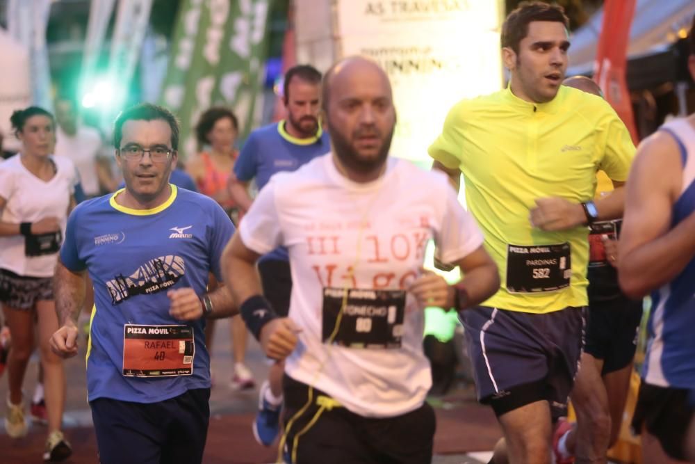 Nuevo éxito de la carrera nocturna de As Travesas con más de 1.300 participantes