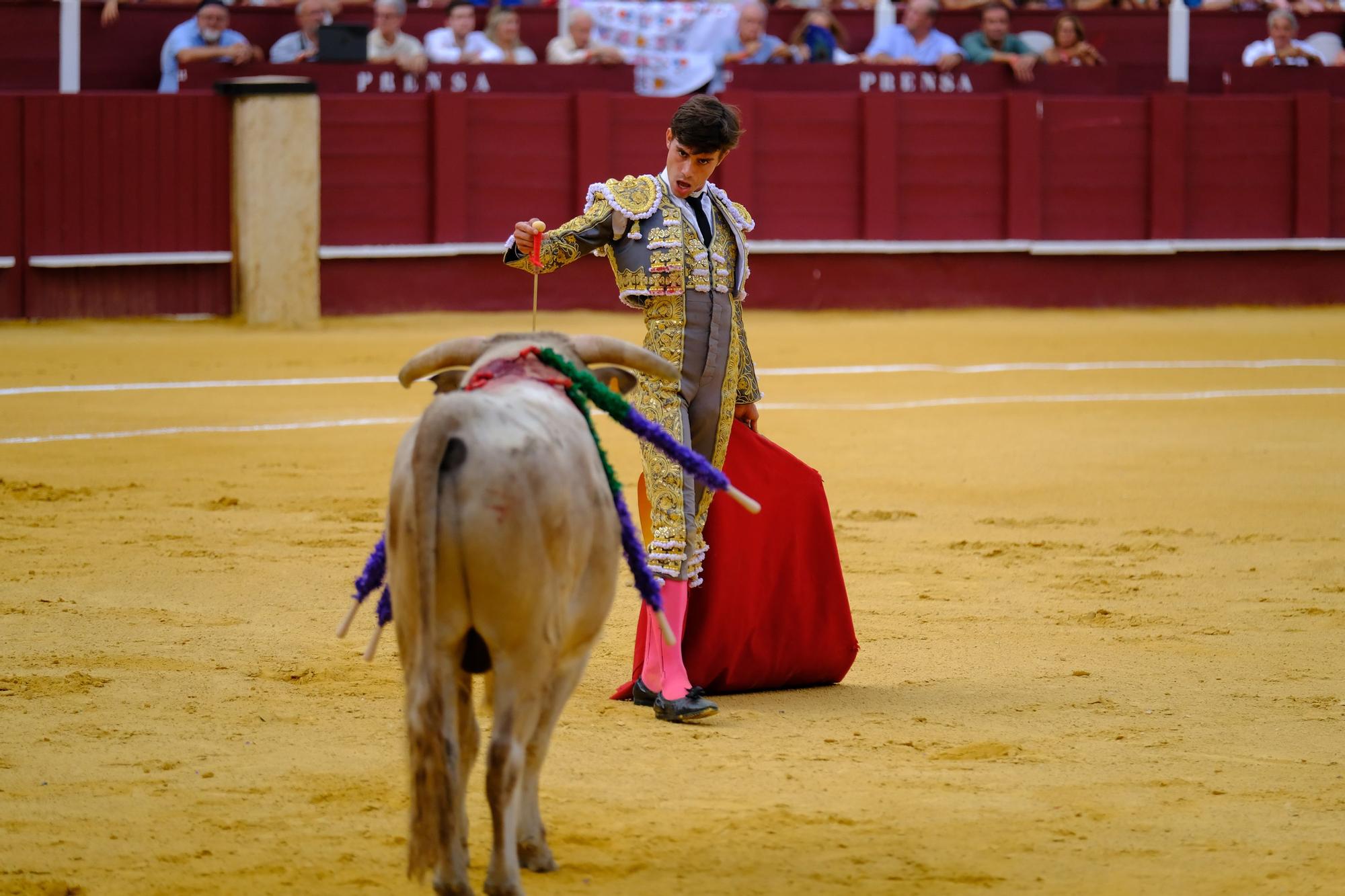 Toros en la Feria I Octava corrida de abono en la Malagueta:  2ª Semifinal de las Escuelas Taurinas