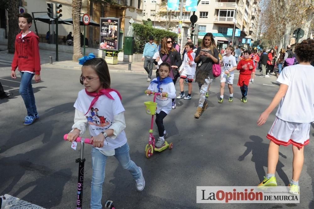 Marcha solidaria de Jesús-María por Haití