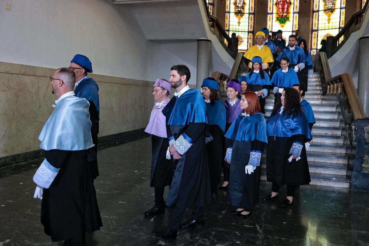 Investidura a los nuevos doctores de la ULL
