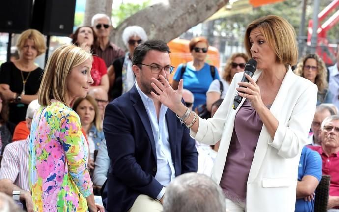 Cospedal en acto con afiliados en Las Palmas