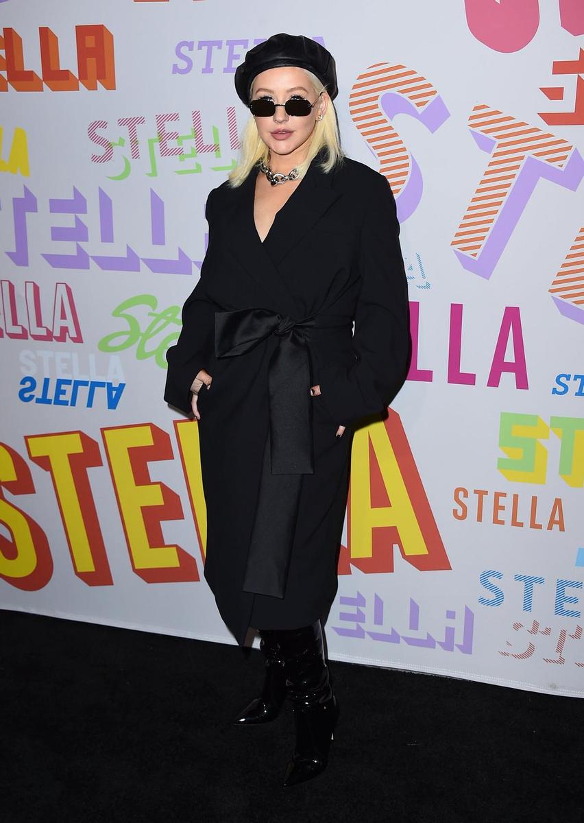 Christina Aguilera en la fiesta de Stella McCartney