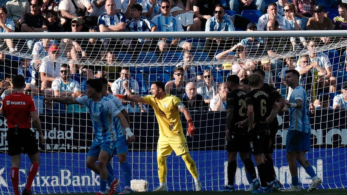 La Rosaleda. Liga Hypermotion. Jornada 37 Málaga CF vs Castellón