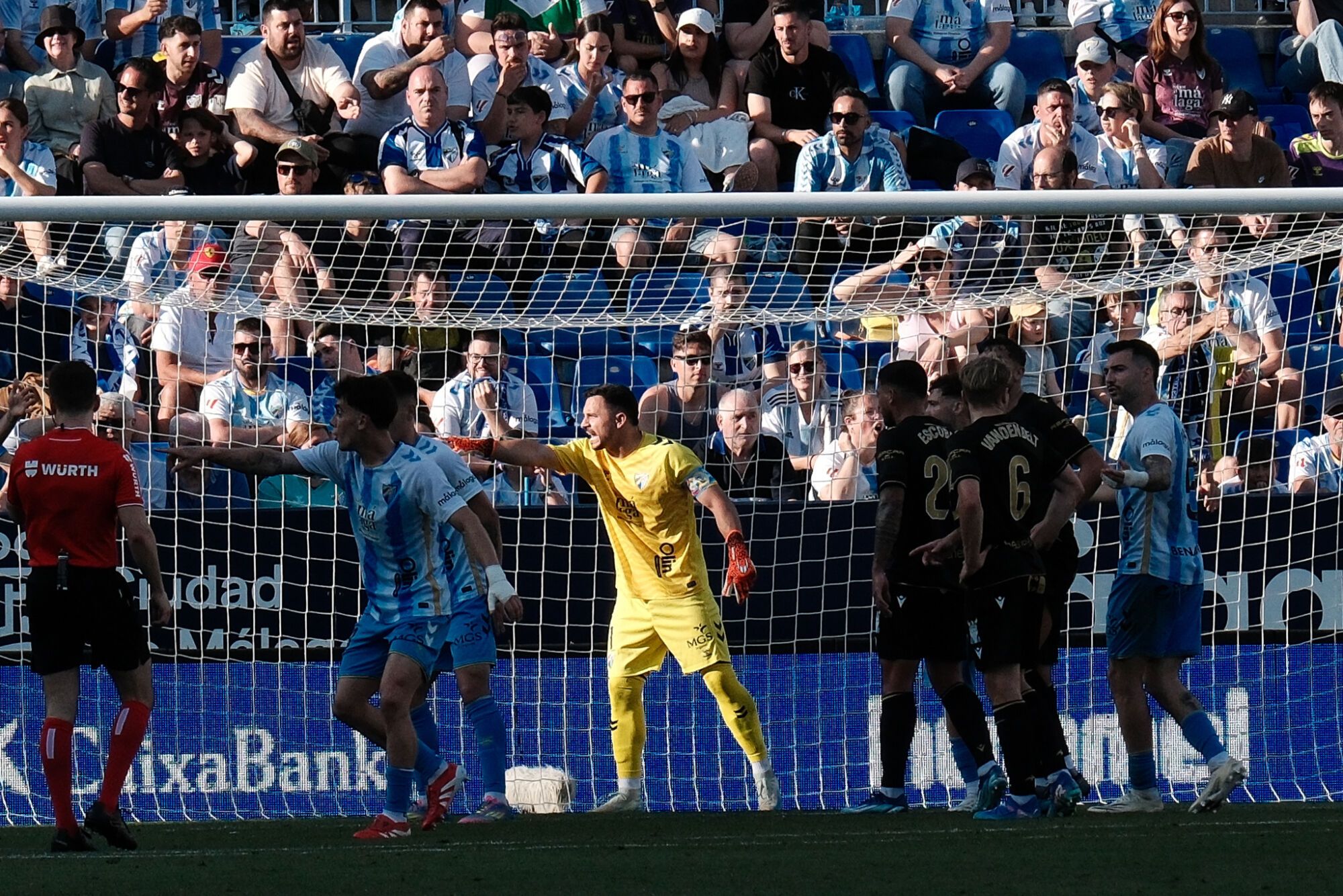 La Rosaleda. Liga Hypermotion. Jornada 37 Málaga CF vs Castellón