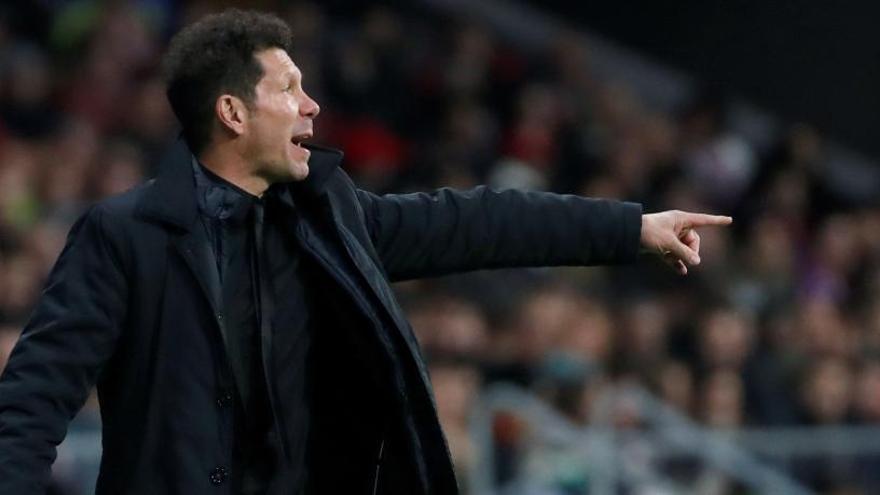 Simeone: «Hasta el tercer gol no he visto la eliminatoria resuelta»