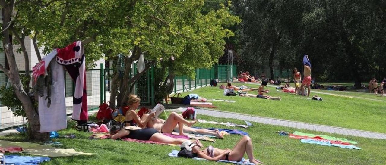 Piscina de la Ciudad Deportiva de Zamora.