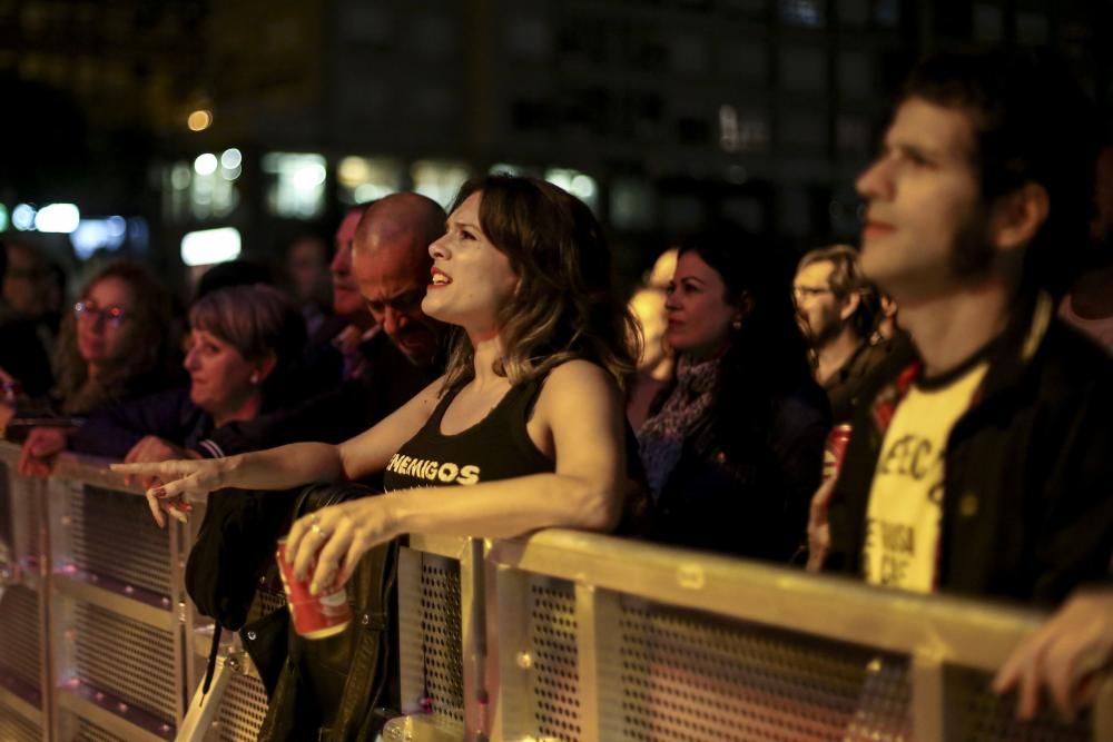 Concierto de Los Enemigos en San Mateo